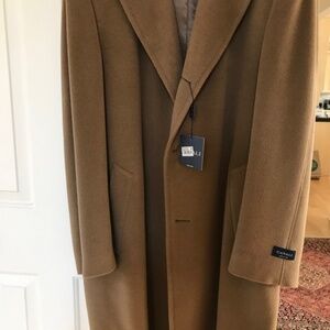 Canali Italian Wool Topcoat for Men, Brand New with tags, 42 REG